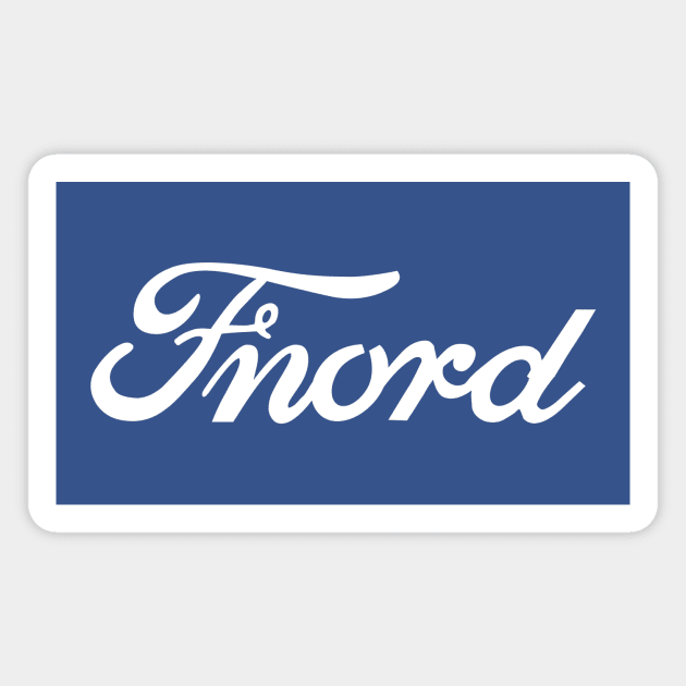 Fnord. Magnet by LeftWingPropaganda